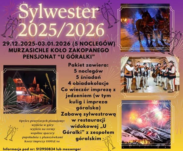 Sylwester dla Singli w Tatrach! Aż 5 dni! Najlepszy program!