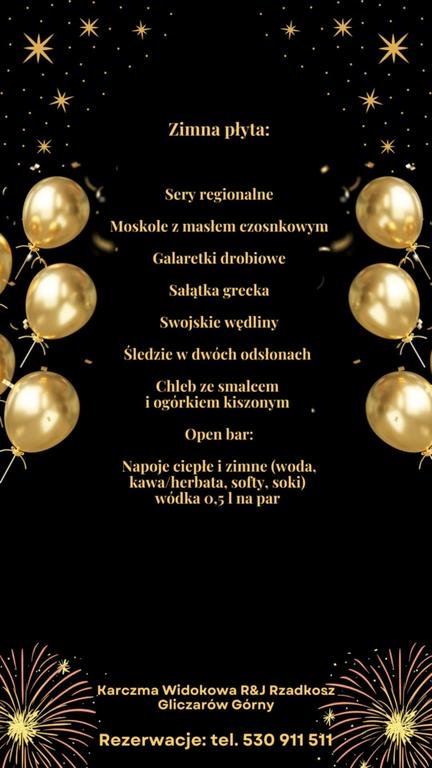 Sylwester 2025/2026 z widokiem na Tatry! 