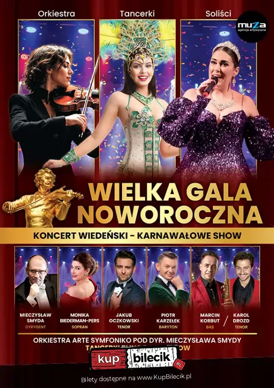 Koncert Wiedeński - Karnawałowe Show - Jedyne Takie w Polsce!