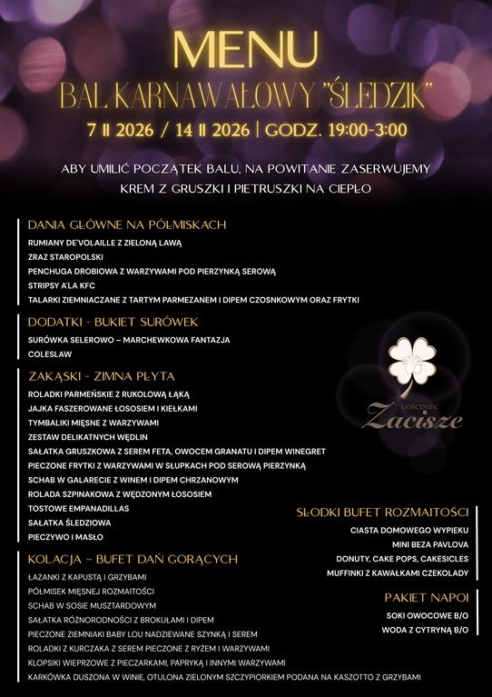 3-dniowy Pobyt Karnawałowy na Kaszubach w resorcie Kaszuby Zacisze Chmielno