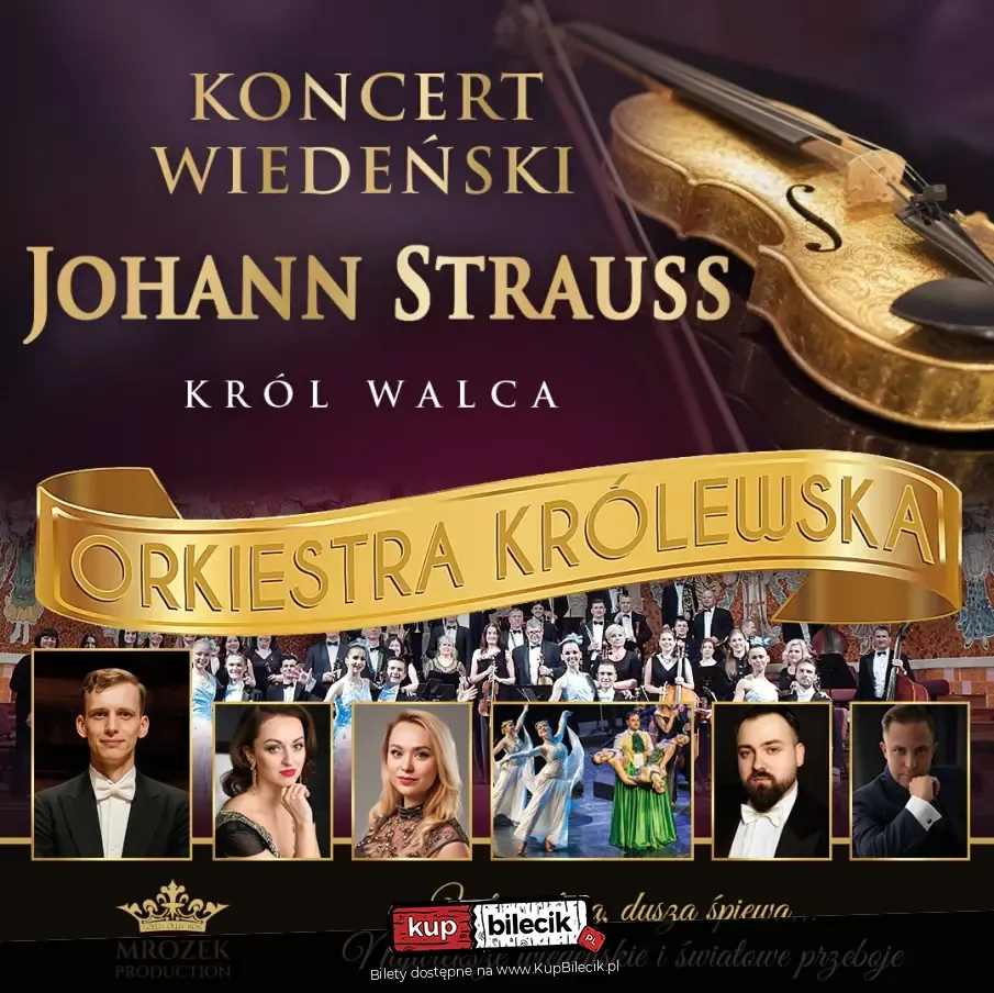 Koncert Wiedeński - Johann Strauss Gala "W świecie operetki" Gala Sylwestrowa