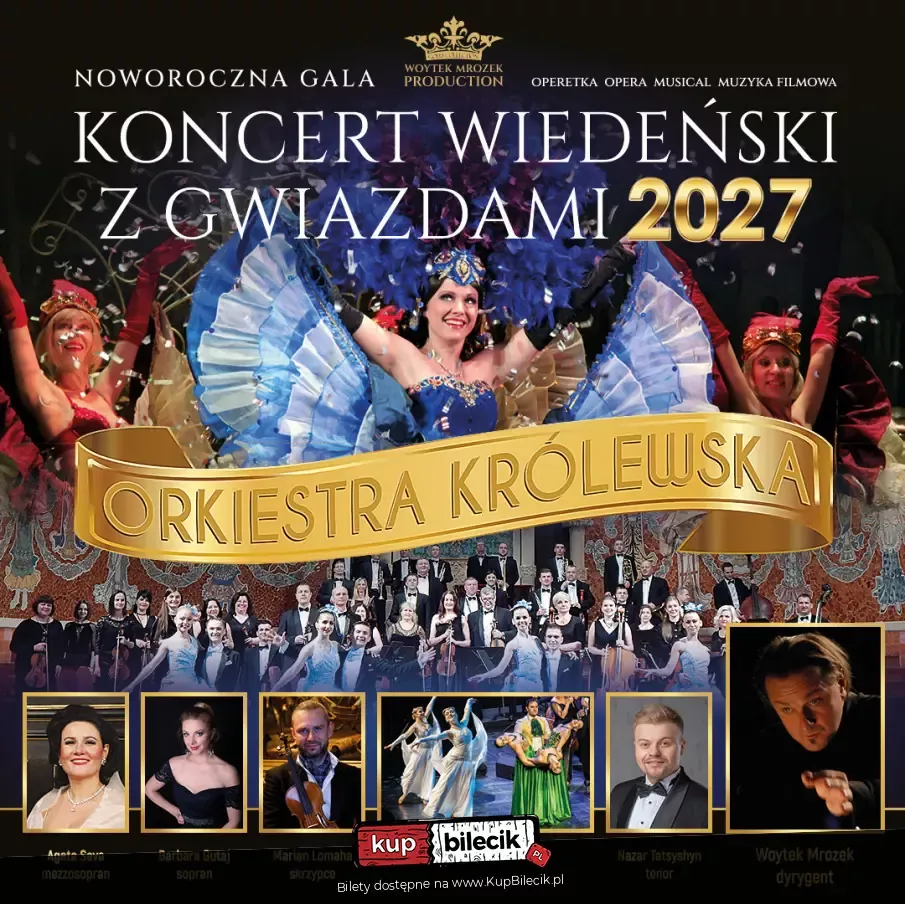 Sylwestrowy Koncert Wiedeński z Gwiazdami 2026