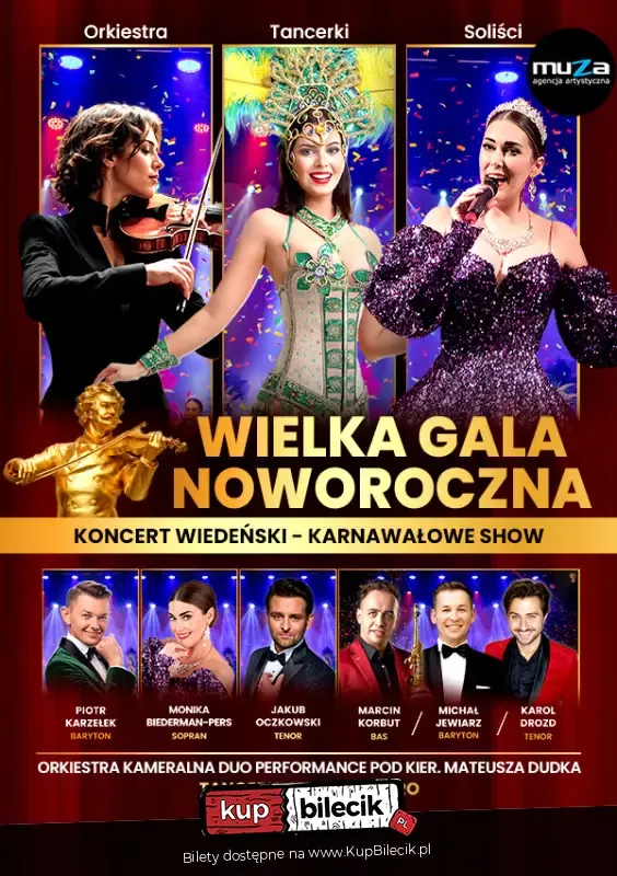 Koncert Wiedeński - Karnawałowe Show - Jedyne Takie w Polsce!